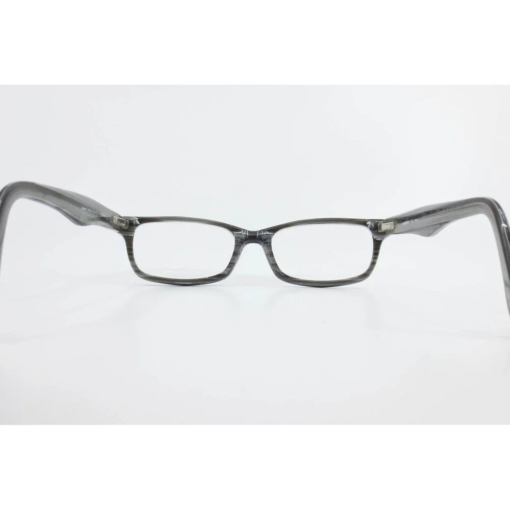 Aristar Charmant AR18641 Eyeglass Frames Black Grey Striped Rectangular 145mm